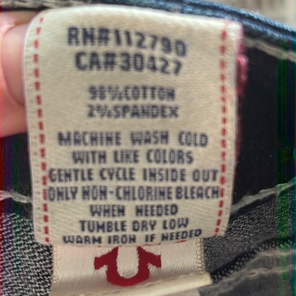 True Religion - Becca jeans - pearl buttons - Picture 9 of 11